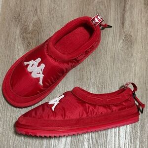 Kappa Authentic Mule 3 Slippers Unisex Red White Men's Sz 9.. Women's 10.5 New